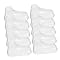 VERDANVERSE 50 Piezas Soportes Transparentes para Zapatos de Niña Moldes Resistentes de PVC para Calcetines Zapatitos y Patucos Exhibidor para Hogar y Tienda Moldeador Multifuncional para