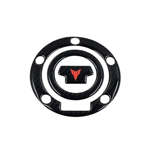 Autocollants de réservoir moto en carbone pour éviter les rayures sur MT07 MT09