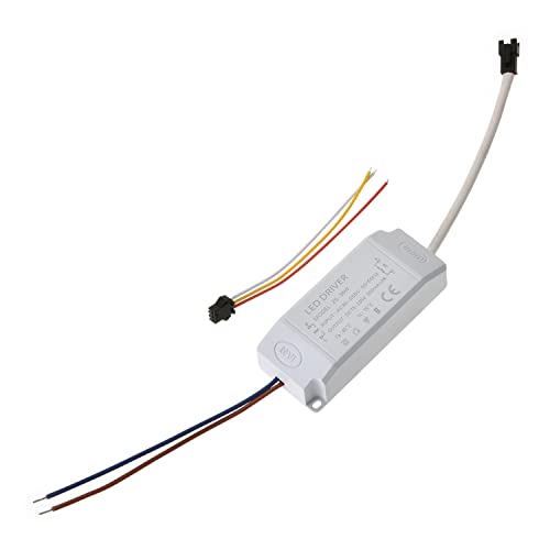 Image of Aicosineg AC 85-265V 25-36W LED Driver for Outdoor Light Ceiling Lamp Project Computer Transformer Constant Current 300mA Power Output Connector Adapter for Building Stage Display Theatre