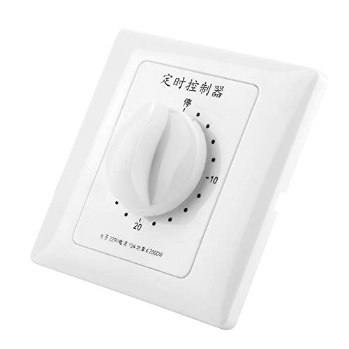 Temporizador de bomba de água, contagem regressiva de bomba ecológica de plástico, durável para(30 m