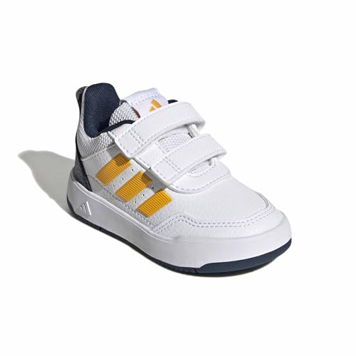adidas Unisex Baby Tensaur Sport 3.0 Infants Shoes, FTWR White/Collegiate Gold/Collegiate Navy, 22 EU – Ansicht 4