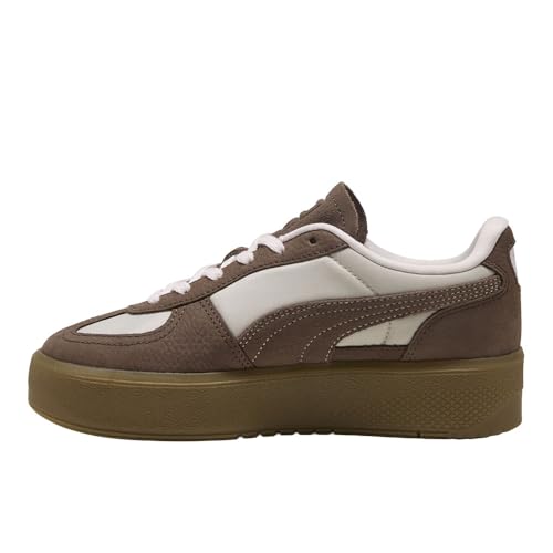 PUMA PUMA Womens Palermo Elevata Wine Club Lace Up Sneakers Shoes Casual - Brown - Size 5.5 M