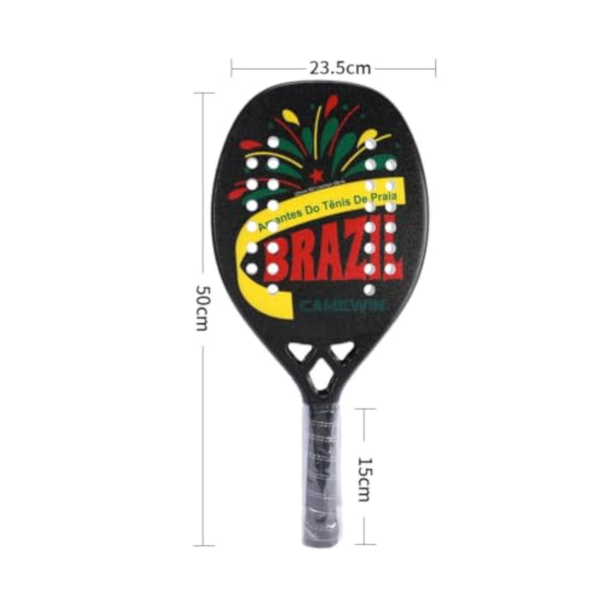 Carbon Fiber Beach Tennis Paddle with Bag