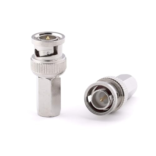 Conectores BNC para cable RG6, pack de 25 unidades miniatura 1