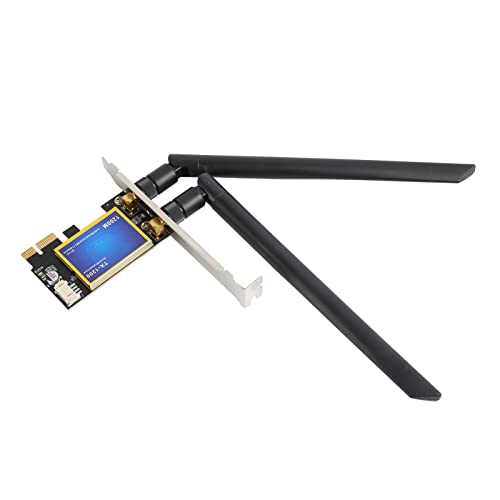 Tarjeta WiFi PCIE Dual Band 1200Mbps 2.4G 5G Adaptador de Red 4.0 para PC Windows 7 8 10, Plug and Play miniatura 4