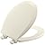 Bemis 500EC 346 Toilet Seat with Easy Clean & Change Hinges, 1 Pack Round, Biscuit