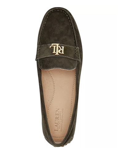 Image of Lauren Ralph Lauren Women's Barnsbury Suede Loafer | Casual Shoes