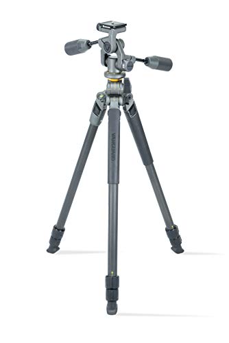 Vanguard Alta Pro 2+ 263CP Carbon Fiber Tripod with Alta PH-32 Pan Head and Multi-Angle Center Column for Sony, Nikon, Canon DSLR Cameras