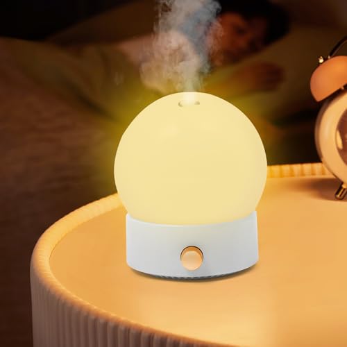 Difusor aromático eléctrico creativo blanco silencioso redondo