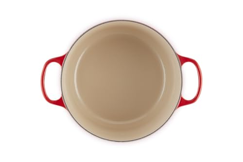 Image of Le Creuset Enameled Cast Iron Signature Deep Round Oven, 6.5 qt., Cerise