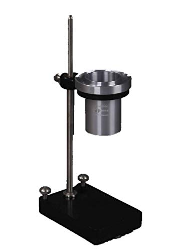 MeterTo Viscosity Cup ISO-6 ISO Flow Cup, 220-685 mm²/s, ?=6.9t-200/t, Material: Aluminum, with Stand