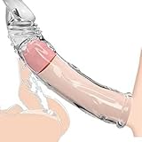 QUEEN'S STORY Penismanschetten und -verlängerungen, Penishüllen zur Penisvergrößerung und -verlängerung, Erotik Sexspielzeuge für Männer Paare