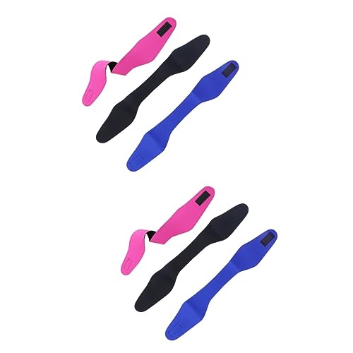 VANZACK 2sets Kids Swimming Earband Unisex Hair Protector Swim Headband Water Activities Headband 3pcs*2
