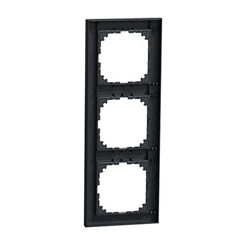 Merten System M Pure Frame, 3-Gang, Anthracite, MEG4030 3614, Charcoal - Image 4