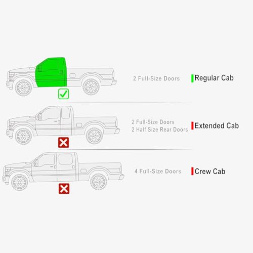 Estribo lateral de acero para Ford F250/F350 1999-2016 miniatura 2