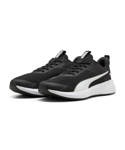 PUMA Erwachsene Flyer Lite 4 Laufschuhe 45, Black White – Ansicht 2