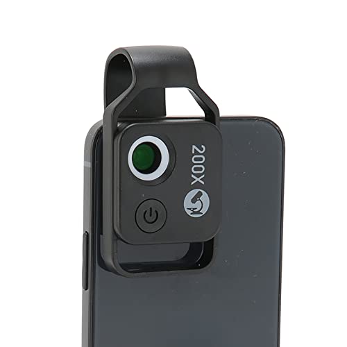Microscope de téléphone 200X pour zoomer sur les détails et circuits électroniques