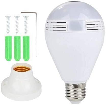 FAVONE CCTV Camera WiFi, 360° Panoramic Camera Bulb, Security Bulb Camera WiFi Outdoor 2.4GHz WiFi Home Security Cameras with Night Vision, Two Way Audio, Motion Detection-image-22