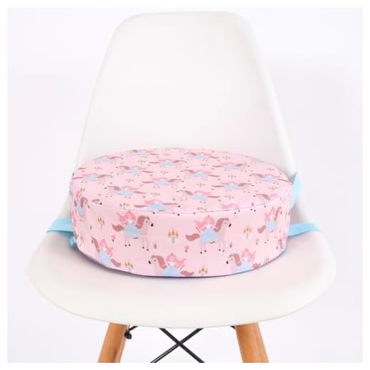 Almofada Criança Elevação Assento Impermeável Redonda Cici