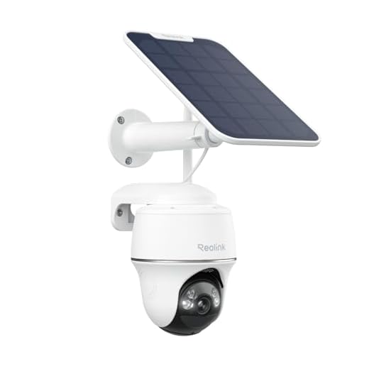 Reolink 5MP PTZ Solar Überwachungskamera Aussen Akku, 360°/140° Schwenkbare WLAN IP Kamera Outdoor mit 2,4/5GHz WiFi, Personen/Auto/Tiererkennung, Farbnachtsicht, Standalone, Argus PT+Solarpanel