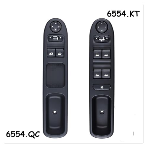 Commande de vitre robuste pour Peugeot 307 CC interrupteur lève-vitre 6554KT - 2