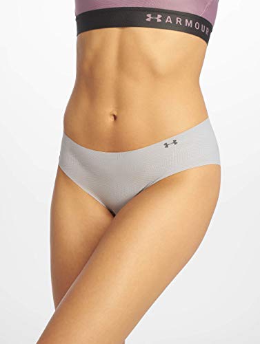 Image of Under Armour Women's Deprecated-3-pack Pure Stretch No Show Hipster Underwear, All-day Comfort Fit & Ultra-soft