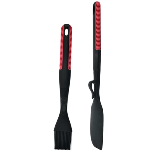 HOLIDYOYO 1set Silicone Cream Spatula Kitchen Scraper Butter Spreader for Baking Cooking Decorating Cakes Ergonomic Design for Easy Use