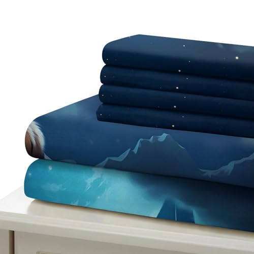 Housse de couette chaton mignon 135x200 cm en microfibre imprimée 3D - 7