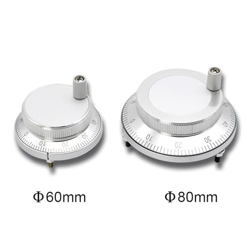 Volant d'impulsion CNC 5V en aluminium usiné, encodeur 60mm de qualité industrielle - 3