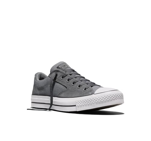 Image of Converse, Unisex, Chuck Taylor All Star Malden Street Low Top, Darker Grey /Black /White Men's 4, Women's 6 Medium