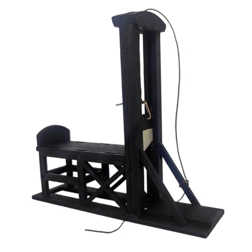 Mini guillotine en bois et modèle réduit de collection pour décor de scène - 2
