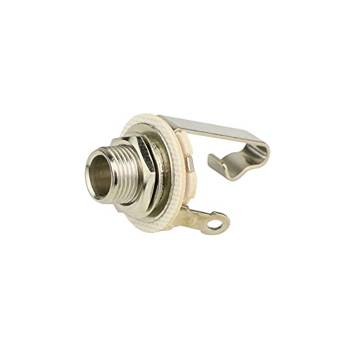 Toronce 1/4-Inch Female Guitar Input Jack-6,35Mm Ts Mono Panel Mount Socket (20 Pack) #TOP1
