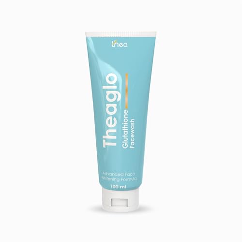 Image of Theaglo Glutathione Face Wash 100ml | Enriched with Niacinamide, Aloe Vera, Multani Mitti & Glycerin | Enhances Natural Radiance | Remove Dark Spots, Pigmentation, Aging & Tan | Whitening, Brightening & Glowing Skin