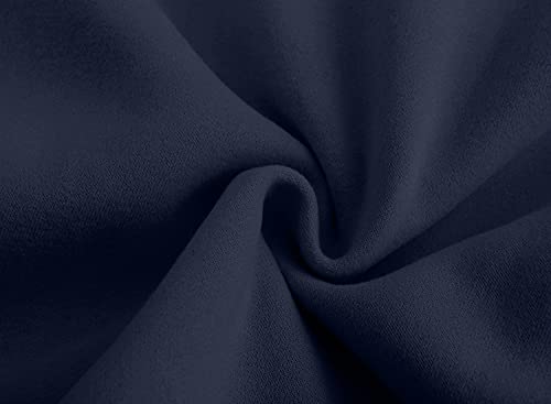 ELFIN Women's Long Sleeve Zipper Hoodies Sweatshirt Jumper Jacket Coat Outwear Pullover Hoody Blue - Image 5