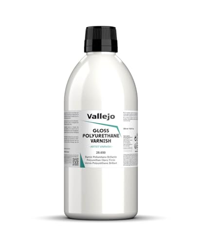Vallejo 28650 Polyurethane Permanent Varnish Gloss 500ml vernis acrylique brillant - 2