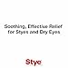 Stye Eye Therapy Reusable Warming Compress, Relief for Styes and Dry Eyes, Reusable