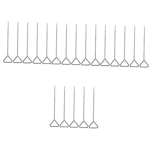CIYODO 20 Pcs Stainless Steel Coating Rod Cell Spreaders Boom Sticks Epandeur Wide Kit Cell Spreaders Stainless Salt Laboratory Cell Steel