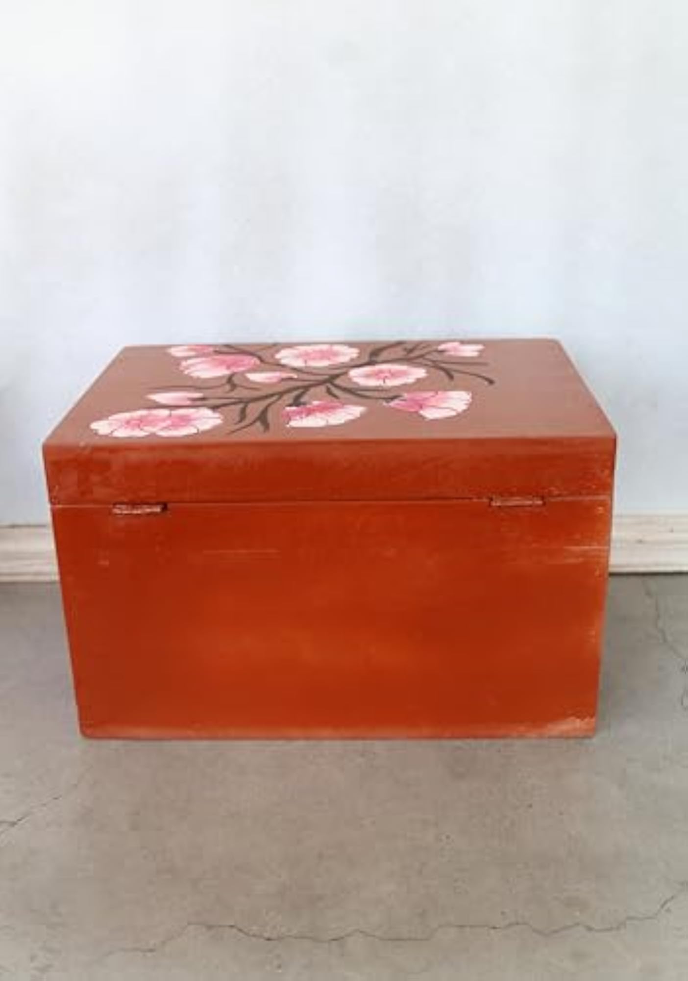 Handcarved Wooden Jewellery Box, Antique Storage Solution