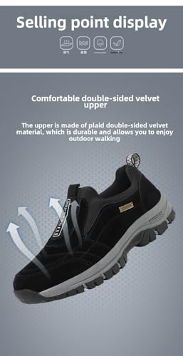 Orthopedic Shoes Ergonomic Shoe for Pain Relief Men one-Step Hiking Shoes, wear-Resistant and Non-Slip Outdoor Shoes3