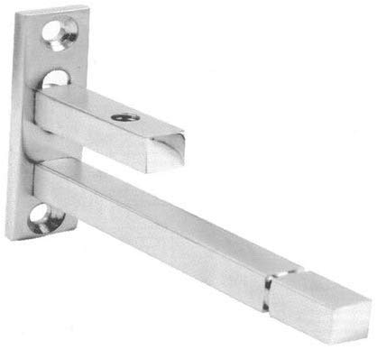 A to Z 12mm Glass X Lenth 4",6",8" 10" Inch F Type Glass Shelf Bracket Square Stainless Steel (Pack of 2 Pieces) (6" F Bracket) (B082R9Q9KP) Amazon Price History, Amazon Price Tracker