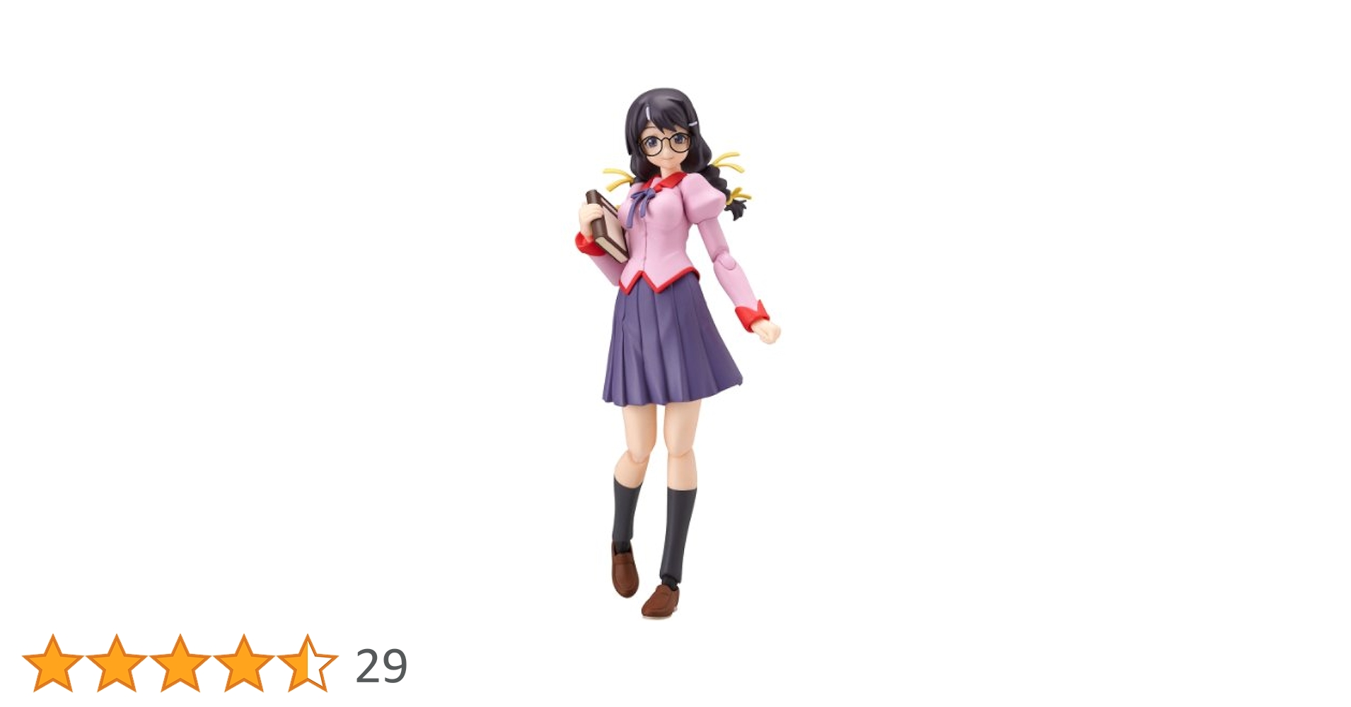 figma 化物語 羽川翼 (ノンスケールABS&PVC塗装済み可動フィギュア) 319H819LodL.jpg_BO30,255,255,