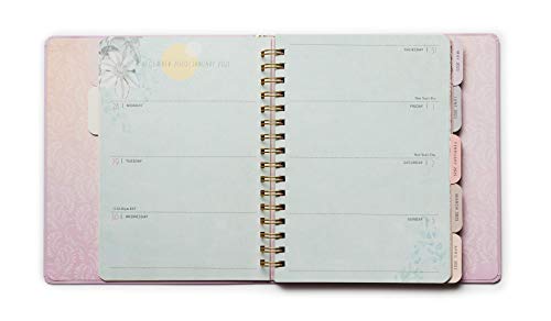 PAPAYA 2021 Hardcover Deluxe Planner (7.5" x 9" closed): Love Who You Are