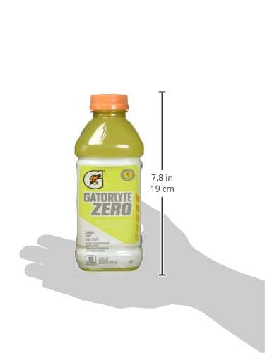 Gatorlyte Zero Lemon Lime 20oz (Pack of 5)