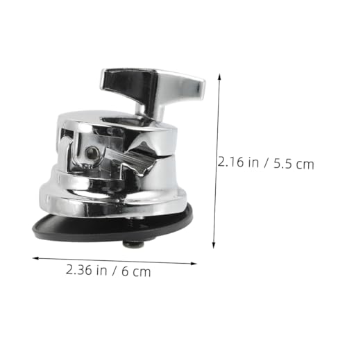 Soporte de pata para batería Yardwe, 3 piezas, abrazadera para montaje de bombo de suelo, base estable para práctica, presentaciones en vivo y sesiones de grabación miniatura 2