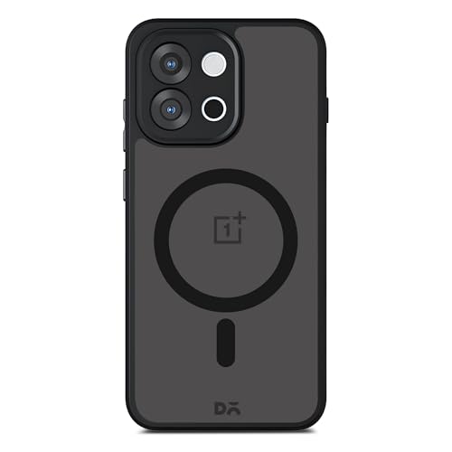 Image of DailyObjects Nimbus Magnetic Case Cover Compatible with OnePlus 13s | Wireless Charging Slim Back Cover - Black