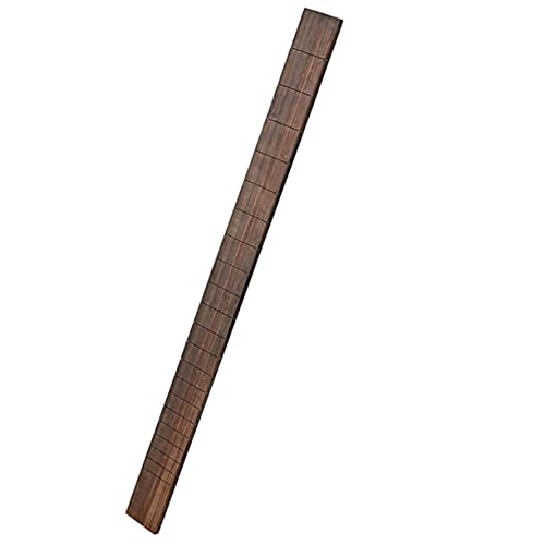 NULYLU Replacement Fretboard Parts for Guitar Guitar Neck Plate Rosewood Fretboard Box Portable Guitar Accessory