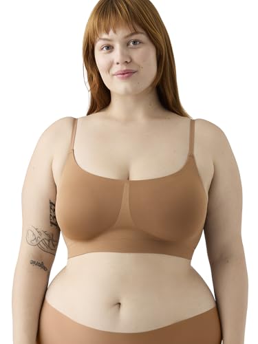 Image of True & Co Women's True & Co Soft Form Square-Neck Adjustable Plunge-Back Bra