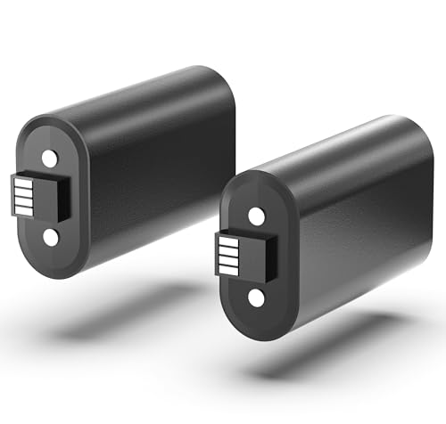YCCSKY Rechargeable Battery Pack for Xbox Series X|S and Xbox One, 2 Pack 1200mAH Xbox Battery Pack for Xbox Series X/Xbox Series S/Xbox One/S/X/Elite(2 Batteries Only)