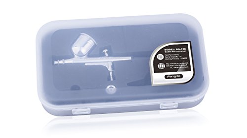 Fengda Airbrush Kit with Compressor Set FD-186K with Compressor FD-186, Airbrush BD-130 and Accessories