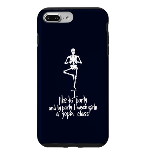 I Like To Party And By Party I Mean Go To A Yoga Class�B �X�}�z�P�[�X iPhone 7 Plus/8 Plus �p